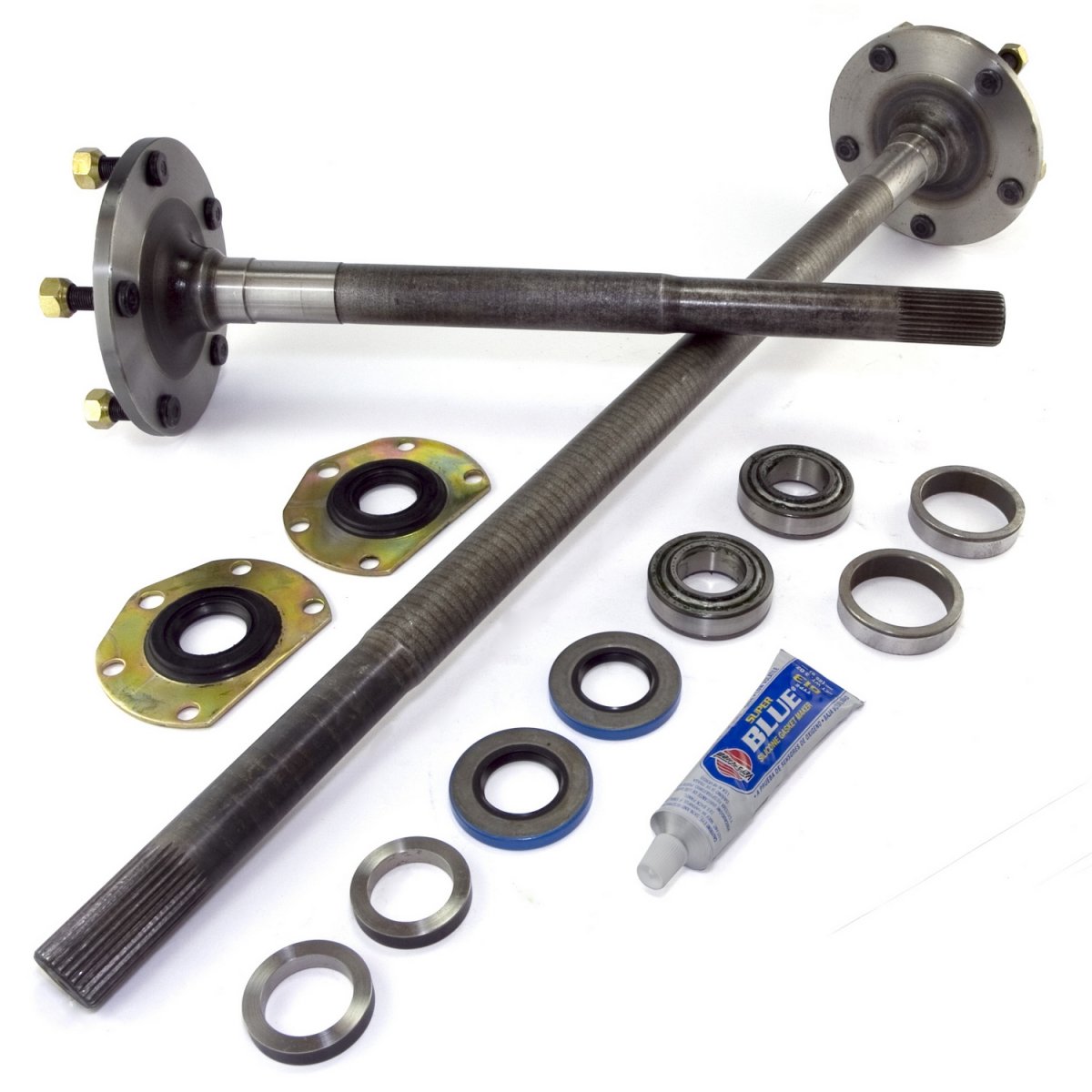 1 Piece Axle Kit, AMC 20, Quadratrac; 7686 Jeep CJ7 Alloy USA